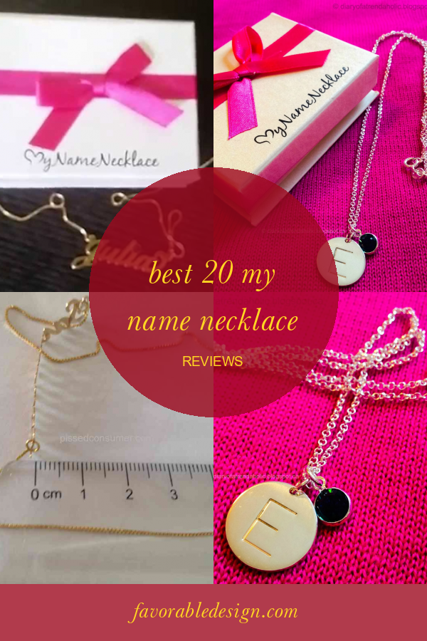 Best 20 My Name Necklace Reviews Home, Family, Style and Art Ideas